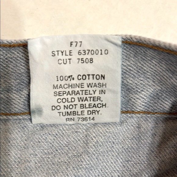 Vintage STEEL Jean Shorts- Size 9 - Picture 5 of 11